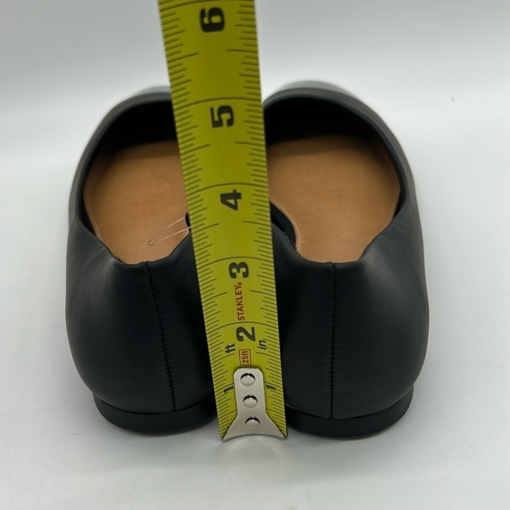 DV by Dolce Vita Malanie Black Toe Cap Ballet Flats | Size 9 | New With Box - Picture 8 of 13